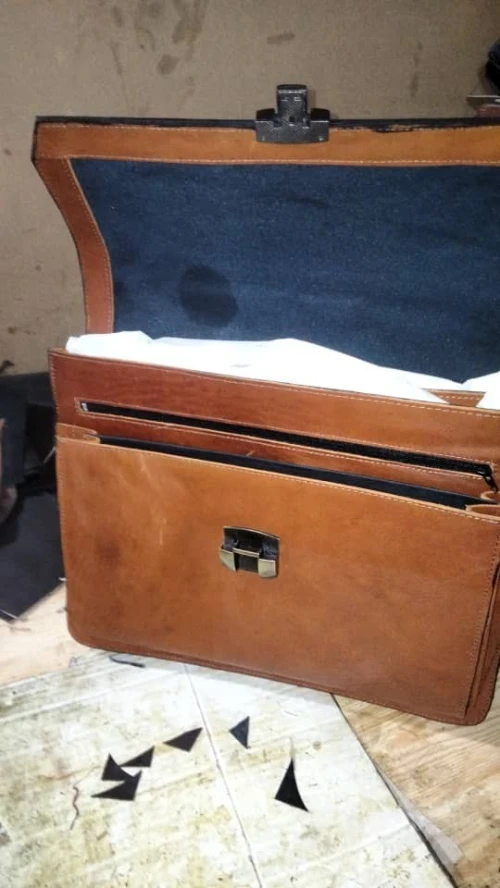 Cartable En cuir 