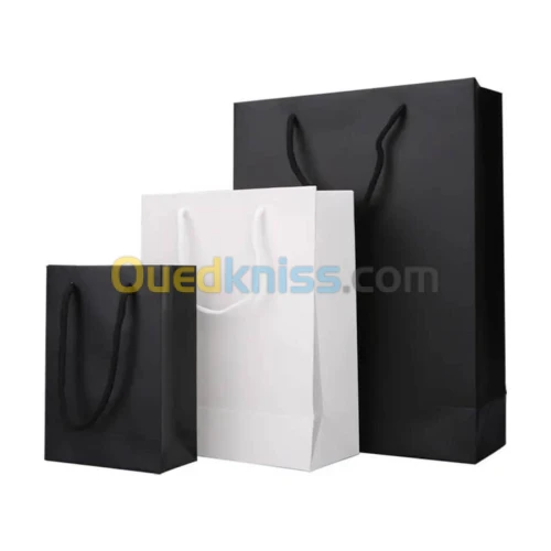 Sac shopping en papier viérge 