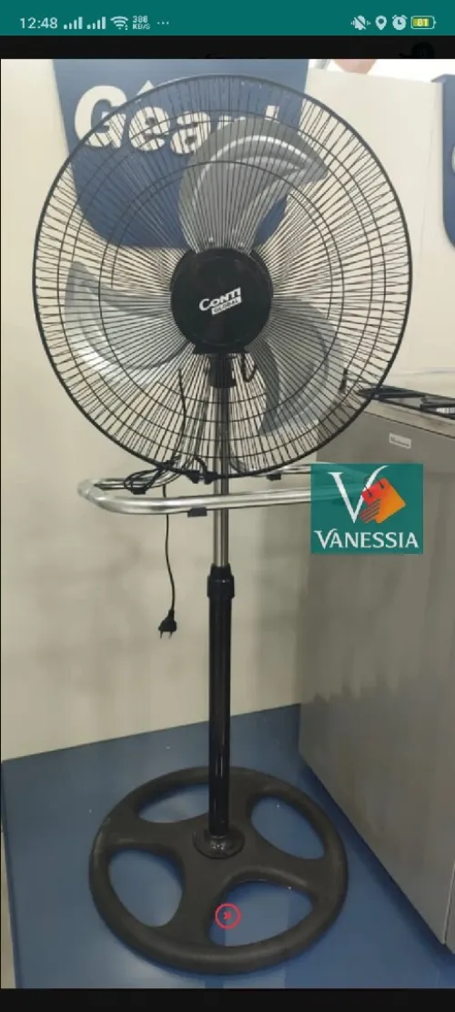 Ventilateur sur pied marque Contiglobal 3 lames