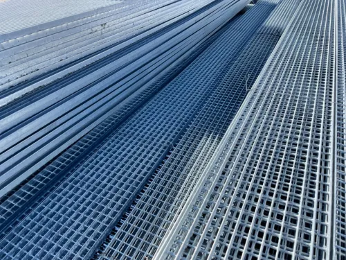 Caillebotis en acier galvanisé électroforgé et pressé