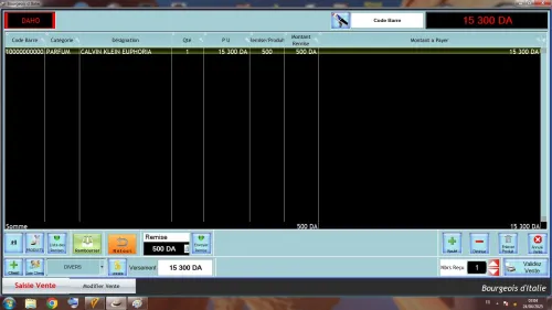 LOGICIEL GESTION VENTE ET GESTION DU STOCKS