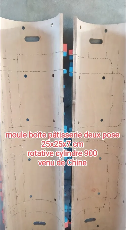 Forme de découpe rotative 