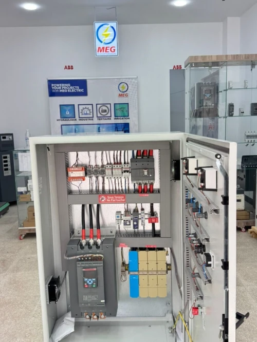 ARMOIRES ELECTRIQUE  DE COMMANDE ET PROTECTION POUR POMPES