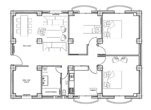 Location Appartement F5 Alger Souidania