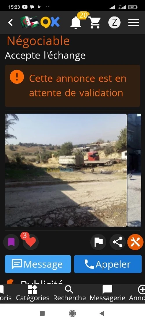 Vente Terrain Boumerdès Khemis el khechna