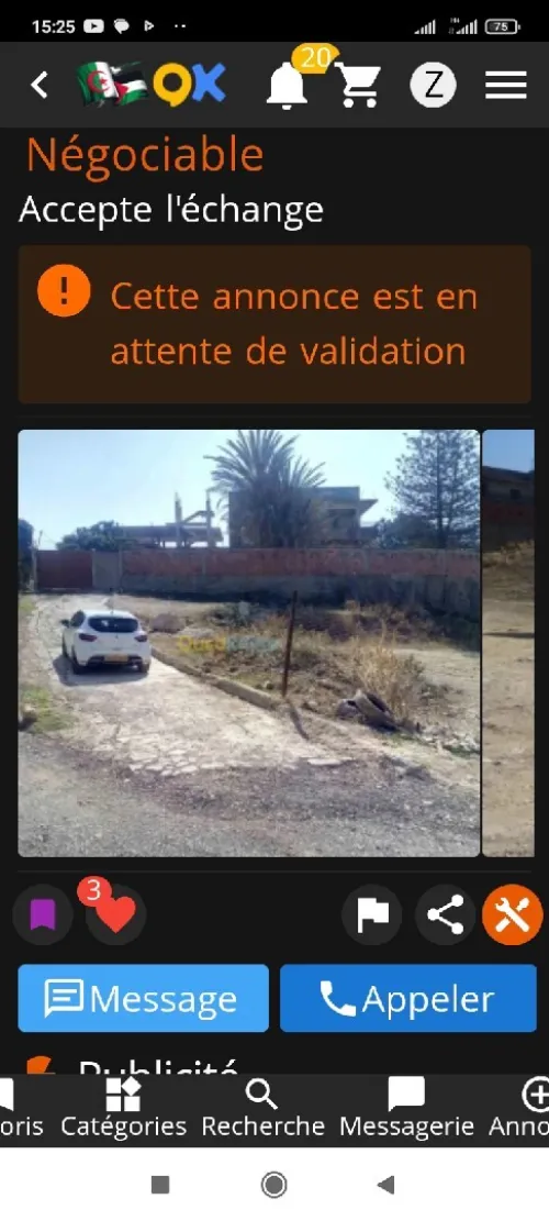 Vente Terrain Boumerdès Khemis el khechna