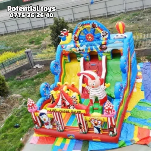Toboggan gonflable importation 