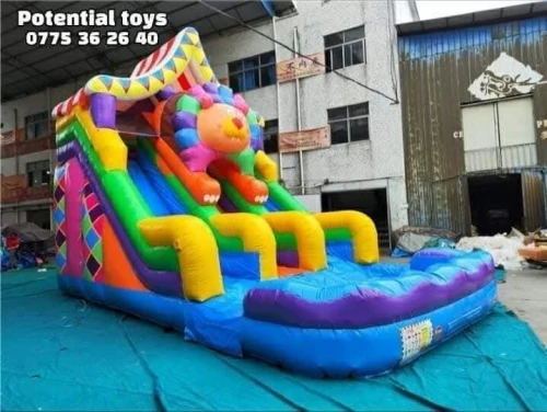 Toboggan gonflable importation 