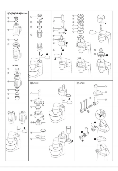 Pétrin robot multifonctions