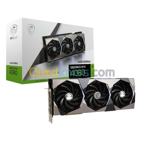 MSI GeForce RTX 4080 SUPRIM X 16Go