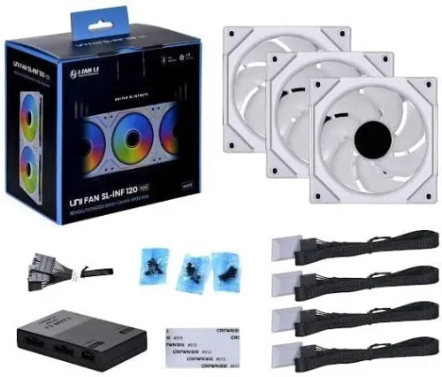 Lian Li Uni Fan SL-Infinity 120 Tripack BLACK