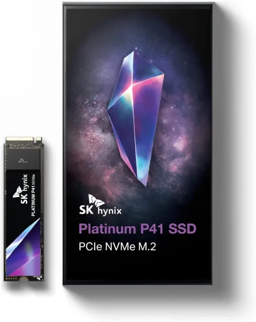 SSD SK Hynix Platinum P41 1tb PCIe 4.0 NVMe Gen4 M.2 2280 jusqu a 7000 Mo/s