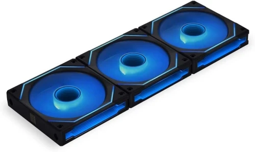 Lian Li Uni Fan SL-Infinity 120 Tripack (noir) + Controlleur 