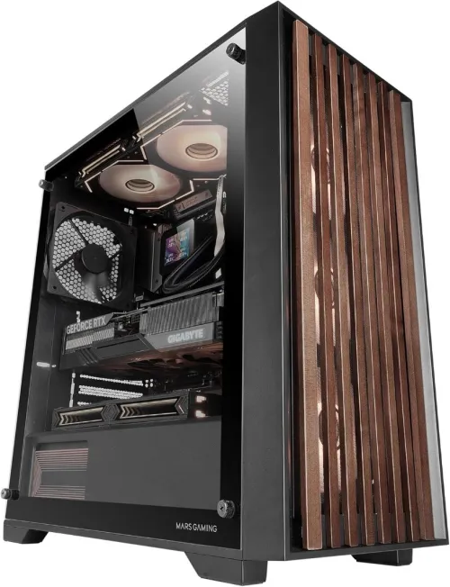 MARS GAMING MC-WOOD CHROME 