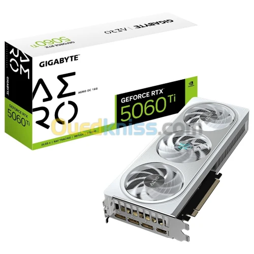 Gigabyte GeForce RTX 5060 Ti AERO OC 16GO 