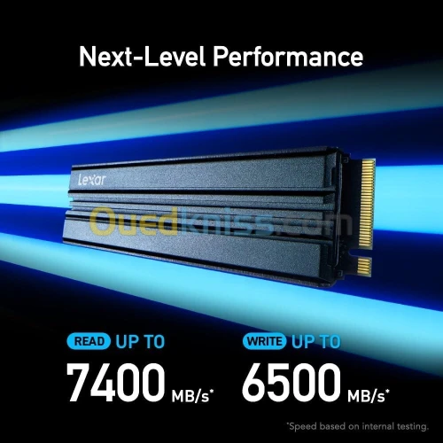 Lexar 1TB NM790 SSD with Heatsink 7400Mmb/s " compatible PS5 " 