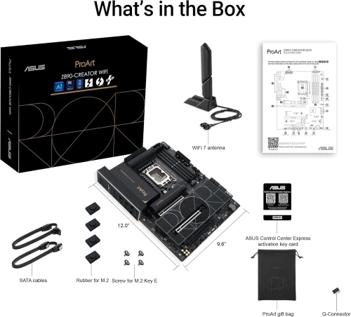 ASUS ProArt Z890-CREATOR WIFI Z890 LGA 1851 ATX