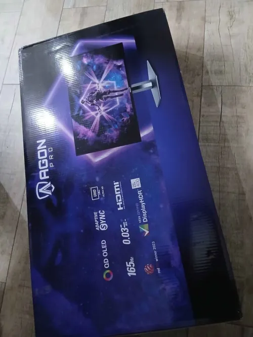 ECRAN AOC AGON PRO 32 POUCE QD OLED 4K 165 HZ VRR HDR 1000 NITS