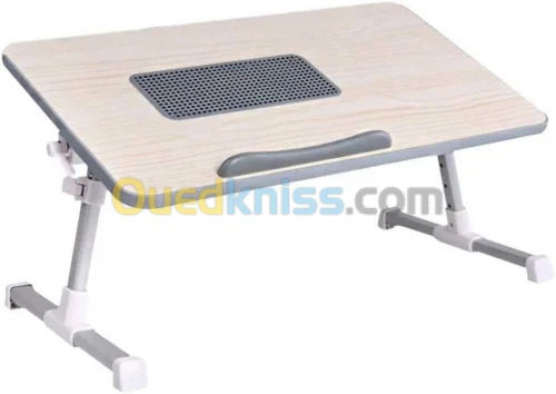 TABLE D'ORDINATEUR PLIABLE, HAUTEUR REGLABLE, AVEC VENTILATEUR DE REFROIDISSEMENT MODELE A8