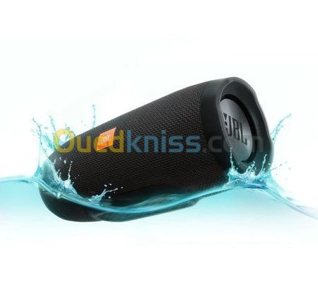 Enceinte JBL Charge3 Bluetooth chargeur intégré / etanche à l'eau / recharge smartphone et tablettes