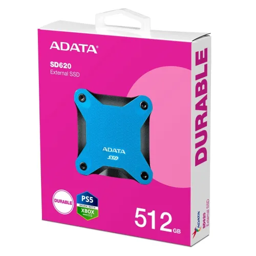 SSD EXTERNE ADATA SD620 512GB 550MB/S PS5/XBOX