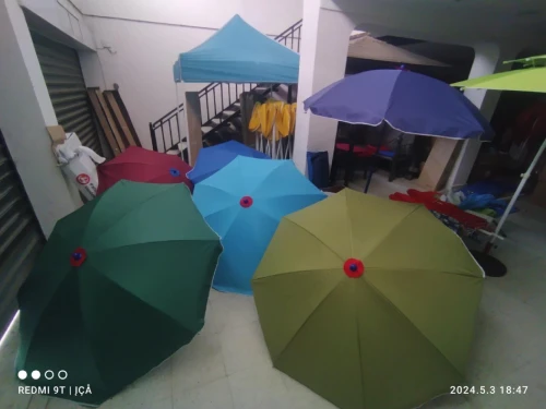 Parasol couleur uni 