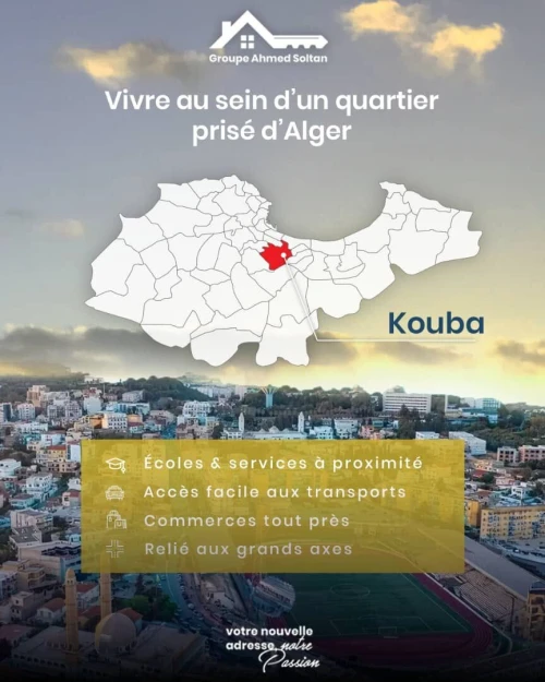 Vente Appartement F3 F4 Alger Kouba