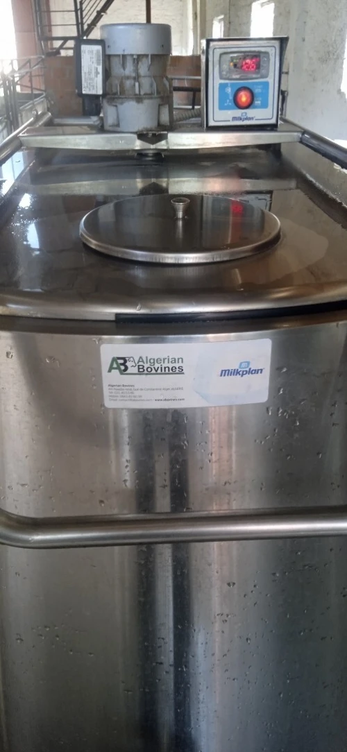 MILK PLAN Cuve Réfrigérée