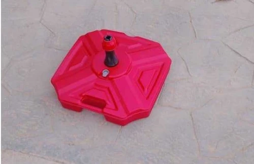 Support Parasol En Béton Ou Plastique Remplir D'eau ou de Sable