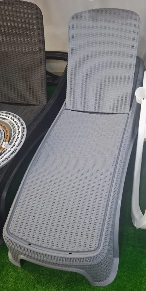 Extérieur Rattan Chaise Longue, Transat