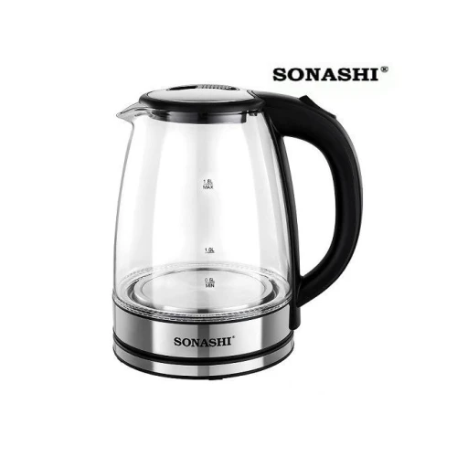 Bouilloire En Verre De 1,8 Litre Sonashi