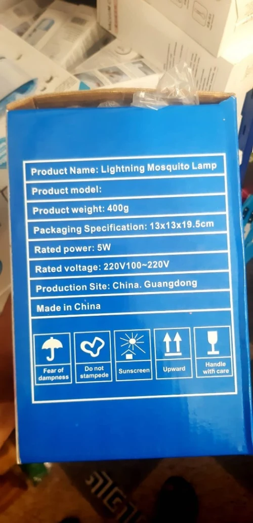 Lampe Piège à Moustiques Amicale