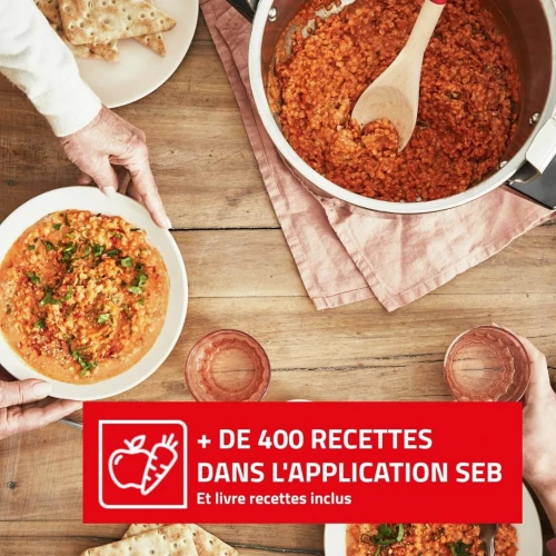 Cocotte SEB Authentique En INOX 4.5L ,6L ,8L ,10L ,12L