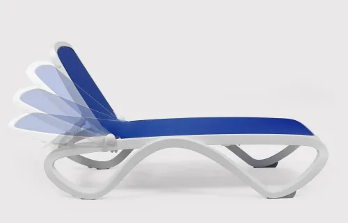 Chaises  Longues De plage En plastique De Luxe Modernes, TRANSAT SEYCHELLE