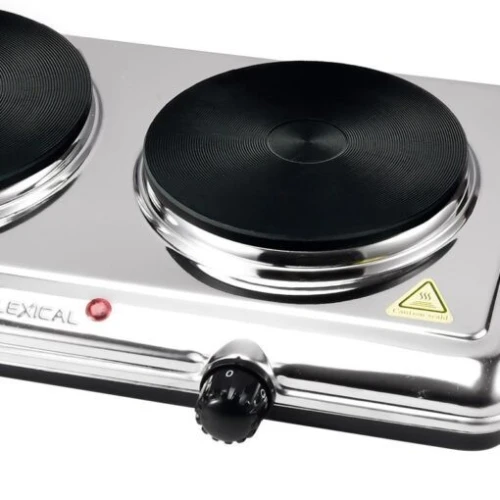 Plaque Chauffante Double plaque Inoxydable 2200watts 