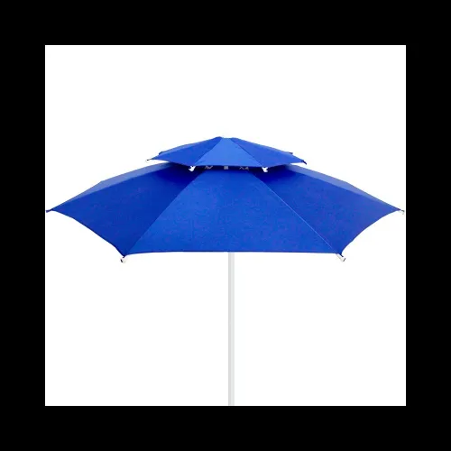 Parasol De Plage Et Jardin Double Chapiteaux 