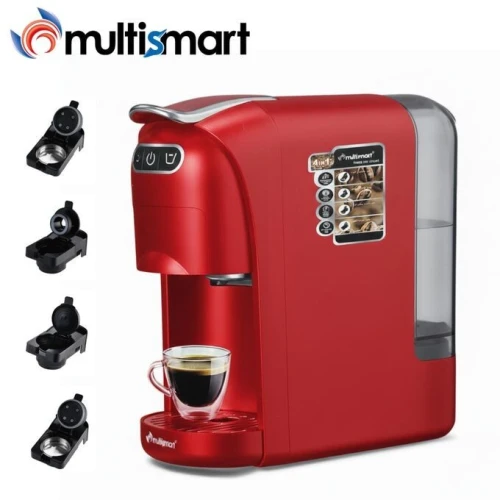 Machine à Café 1400watt Multismart 4-En-1, Tous Vos Cafés En Une Seule Touche , 20Bar