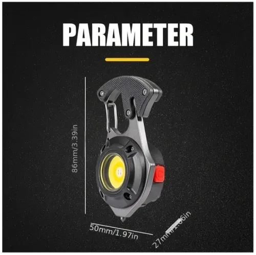 La Lampe de Travail LED Rechargeable Et Multifonction.