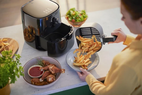 Friteuse PHILIPS Air Fryer, Utilise Seulement 90% Des Matières Grasses, 1400Watt