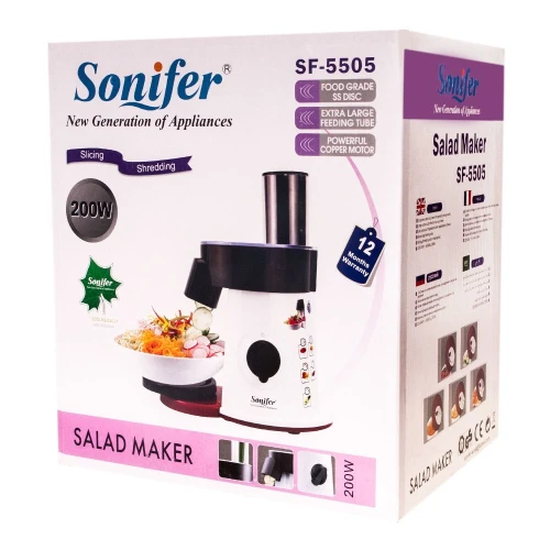 Hachoir Et Coupe-Salade De Légumes Pour Robot Culinaire, Food Processor Vegetable Salad Cutter
