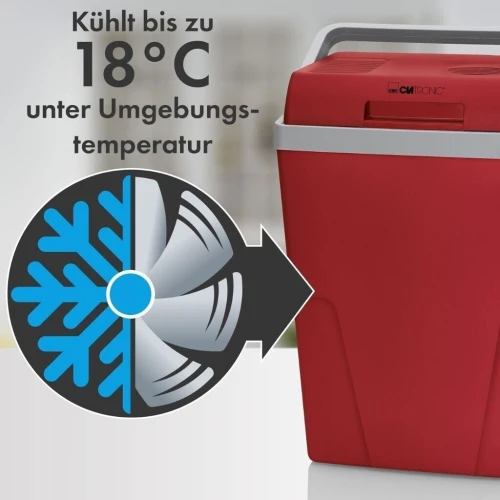 Glacière Électrique Pour camping, les voyages et le shopping , Utilise Pour Voiture Et Maison 22L Clatronic