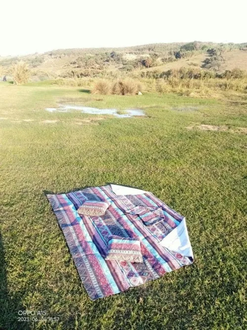 Grande Tapis De Pique-Nique Douce Et Imperméable Pour Les Concerts Familiaux, Camping, Plage
