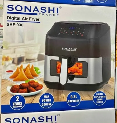 Friteuse A Air Numérique 9.2L 2000W Sonashi