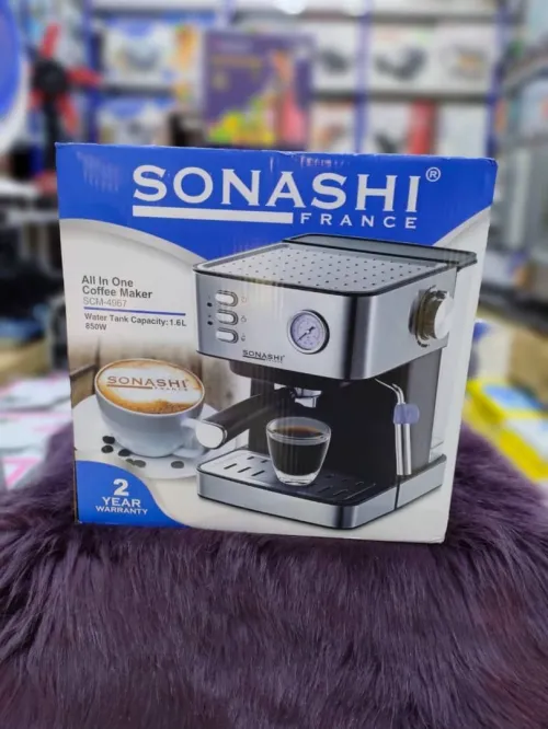 SONASHI Cafetière Expresso 15Bars 850W SCM-4967