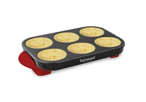 Crêpière Électrique, Mini Crêpes Et Pancakes 1500Watts Avec Revêtement Antiadhérent