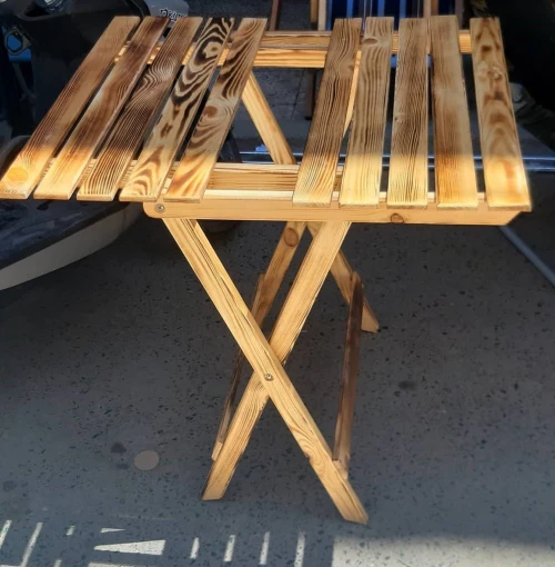 Table Et ِChaise Bois Bon Qualité