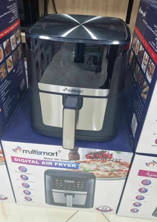 Friteuse Sans Huile AIR FRYER ,Programmes-Ecran Tactile LED 1500W Multismart