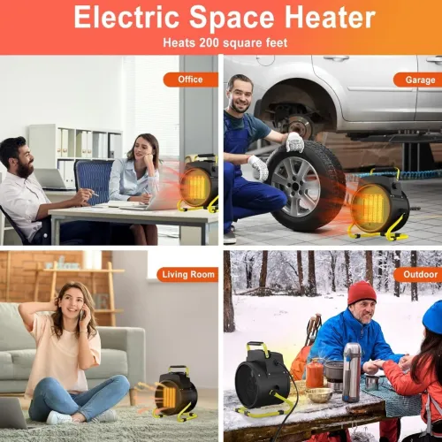 Chauffage Electrique A Ventilateur En Céramique PTC 2000Watts Et 3000Watts