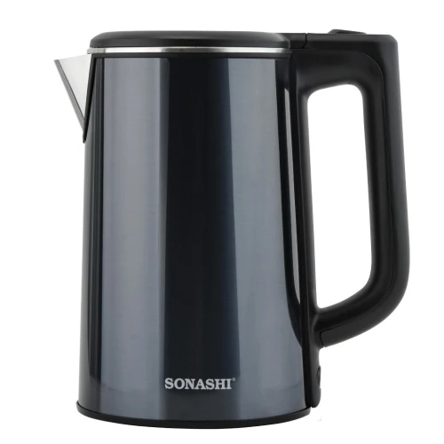 Bouilloire Electrique Sans Fil 2200W 1.8L  - Noir/Inox