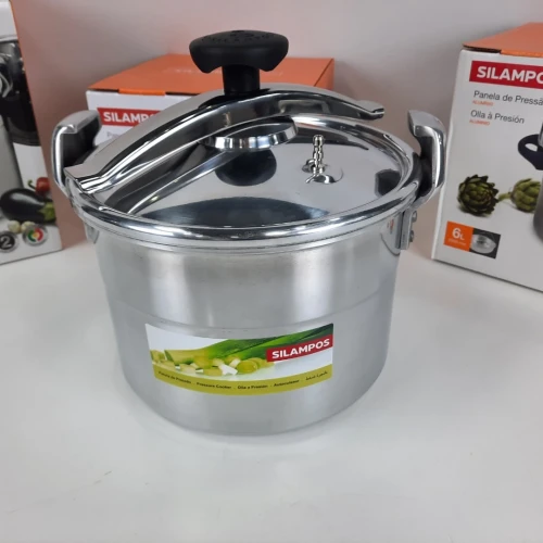  SILAMPOS Cocotte De Cuisson Avec Capacité De 10L Et 12L En INOX
